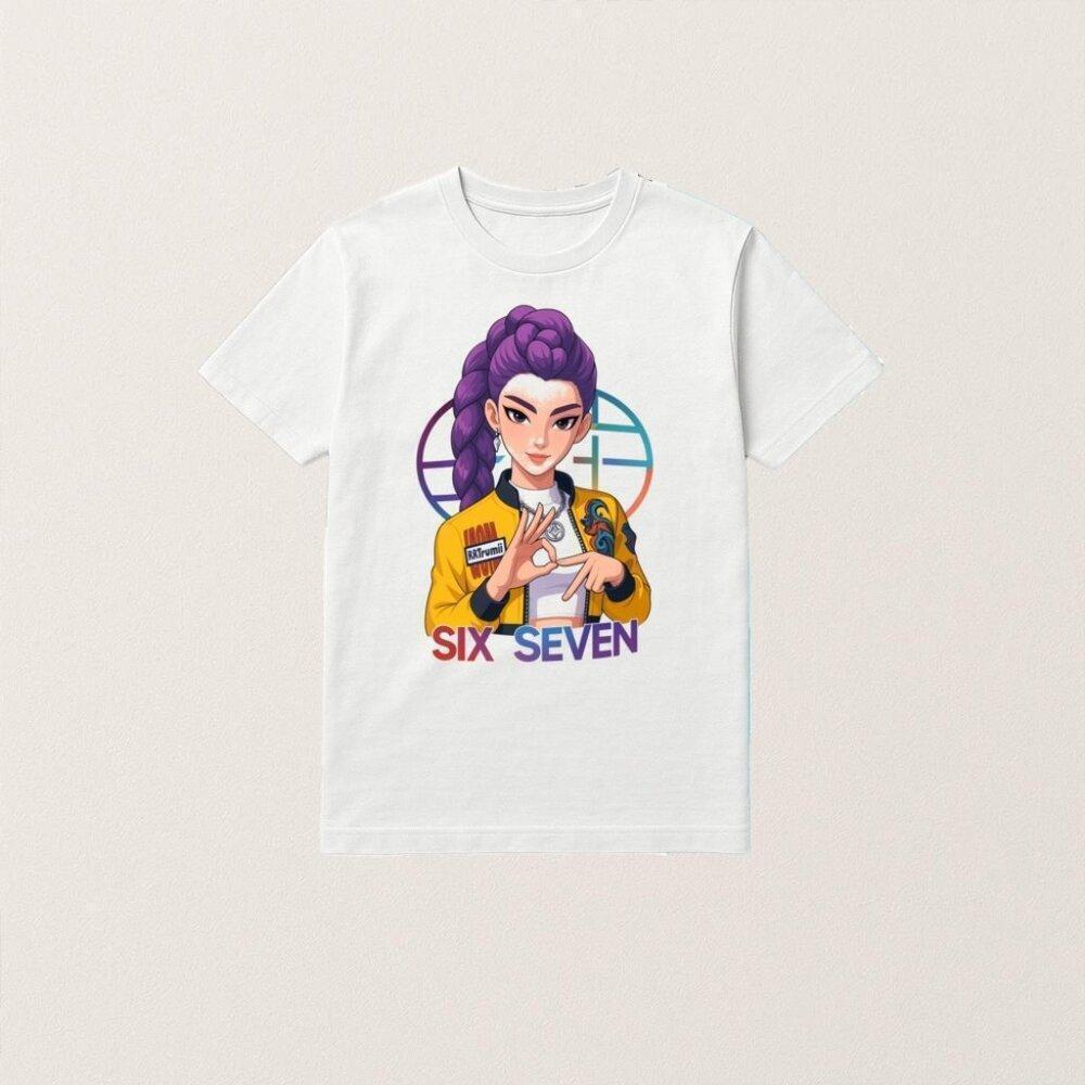 Kpop Demon Hunters Rumi Six Seven 67 T-Shirt